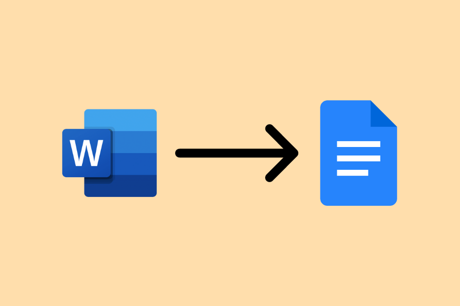 How to convert word to google doc